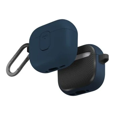 Uniq Clyde Airpods 4Th Gen (2024) Lock Case - Blue (Royal Blue/Dark Grey)